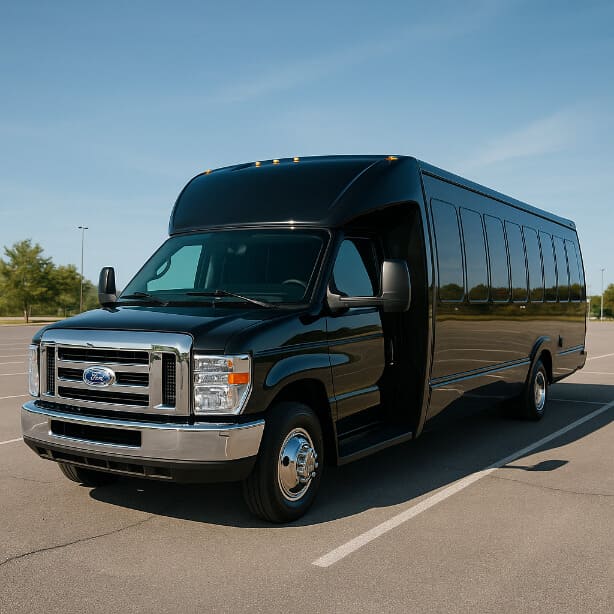 Charter Bus Rental Kennewick 18 Passenger Minibus