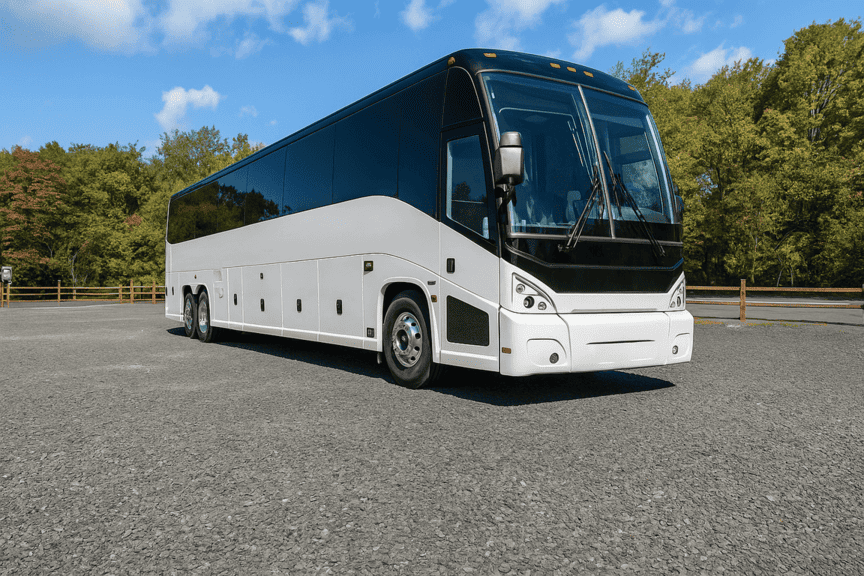 picture of Charter Bus Rental Kennewick coach bus